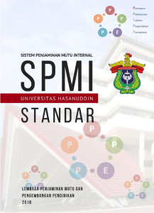 Spmi Example Dokumen SPMI Standar - Fakultas Kehutanan