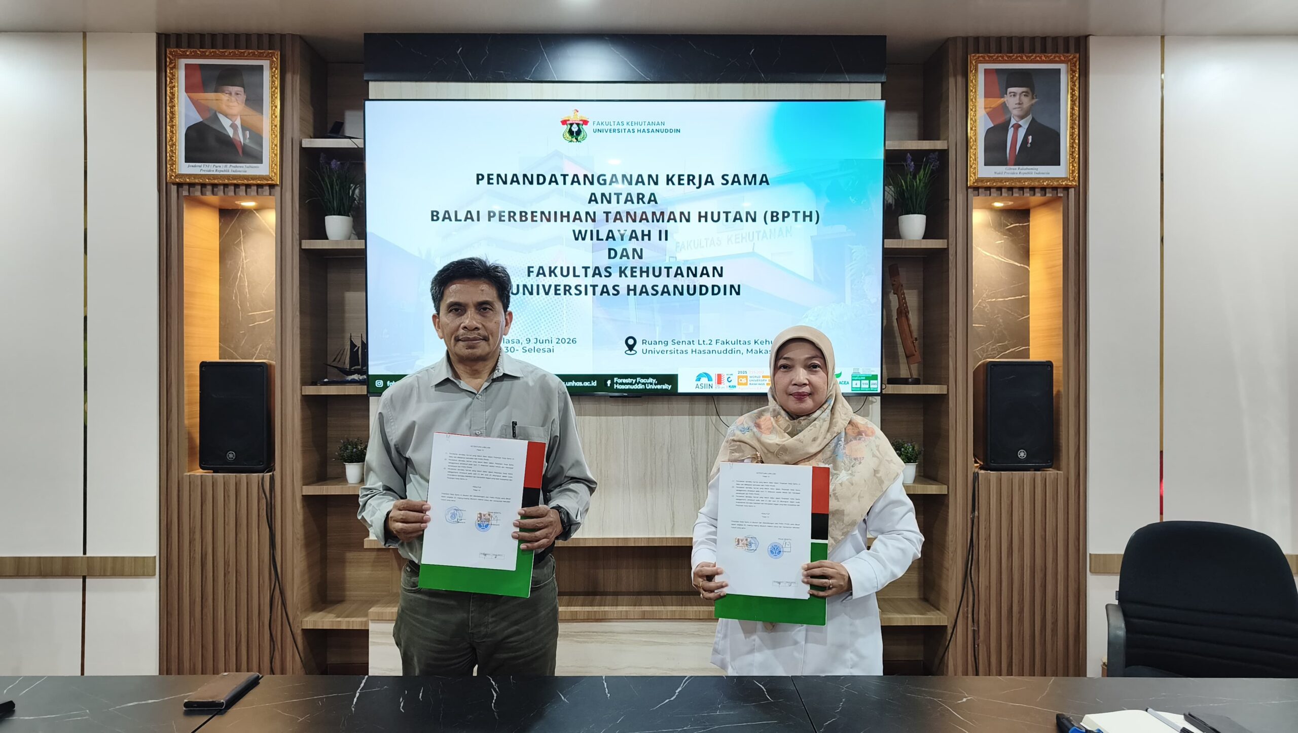 Kemitraan Strategis untuk Hutan Lestari, BPTH Wilayah II Lanjutkan Kerjasama dengan Fakultas Kehutanan Unhas